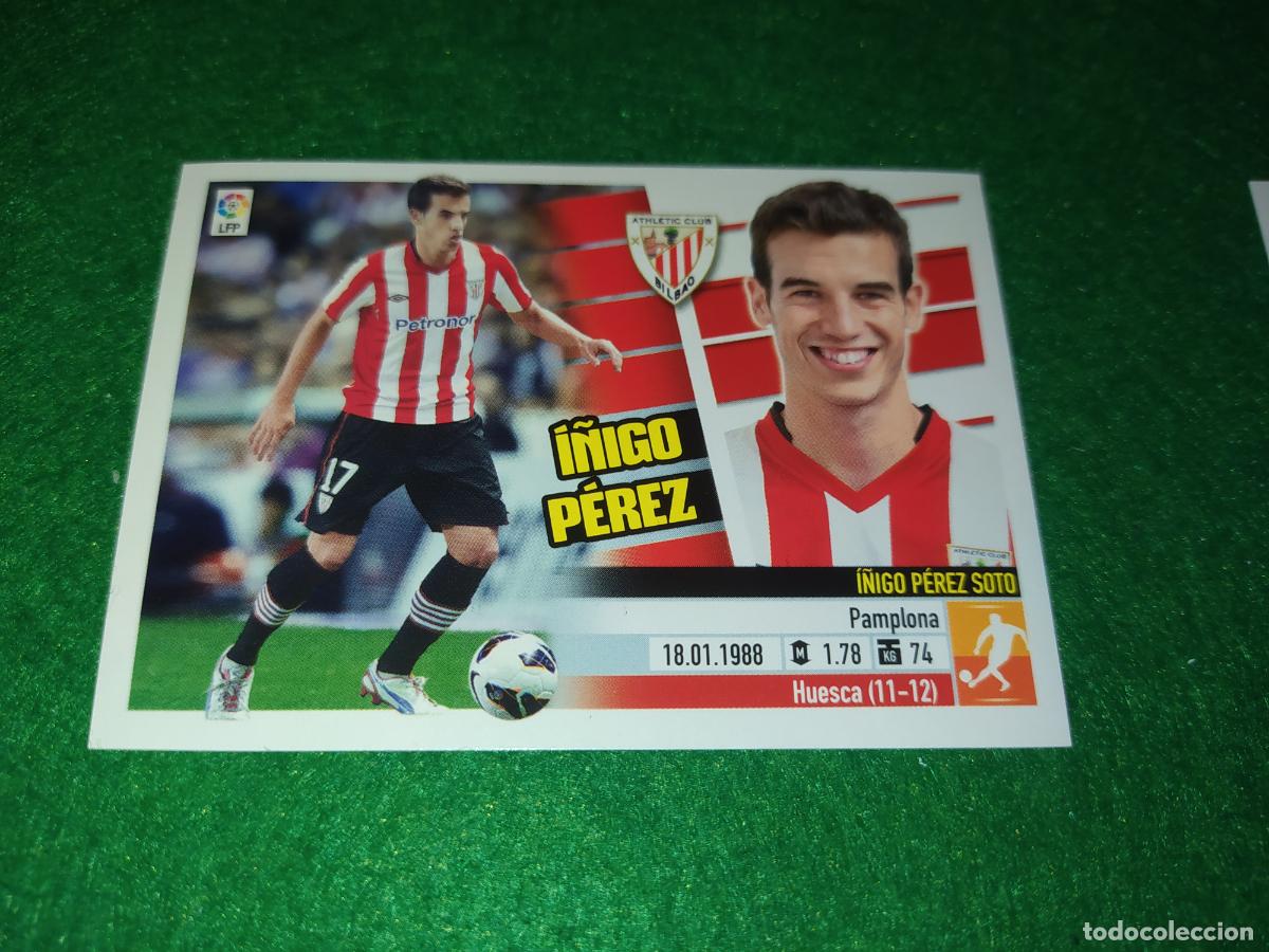 Cromos de F&uacute;tbol: LIGA ESTE 2013 2014 13/14 NUEVO SIN PEGAR ATHLETIC CLUB N&ordm; 10 I&Ntilde;IGO PEREZ