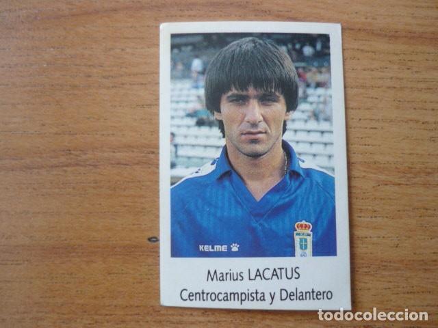 Cromos de F&uacute;tbol: CROMO FUTBOL LIGA 91 92 BIMBO N&ordm; 163 LACATUS (OVIEDO) - 1991 1992 SIN PEGAR