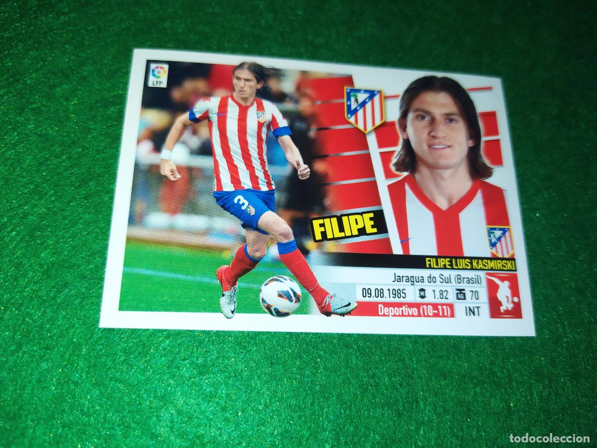 Cromos de F&uacute;tbol: LIGA ESTE 2013 2014 13/14 NUEVO SIN PEGAR ATLETICO DE MADRID N&ordm; 7 FILIPE