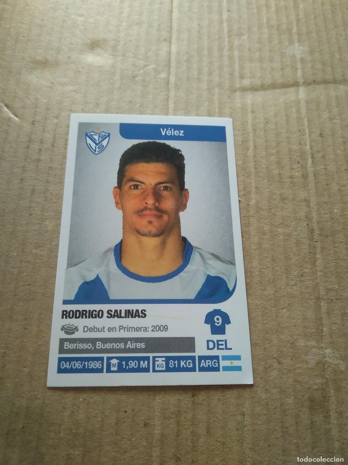 Cromos de F&uacute;tbol: 390 RODRIGO SALINAS VELEZ CROMO FUTBOL ARGENTINO 18-19 PANINI LIGA ARGENTINA 2018-2019