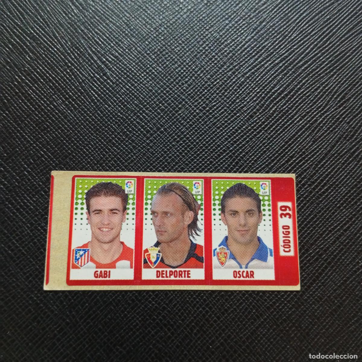 Fu&szlig;ball-Sticker: CODIGO 39 GABI DELPORTE OSCAR CHICLE LIGA DE LAS ESTRELLAS 2005 2006 - SIN PEGAR - A77 PG16