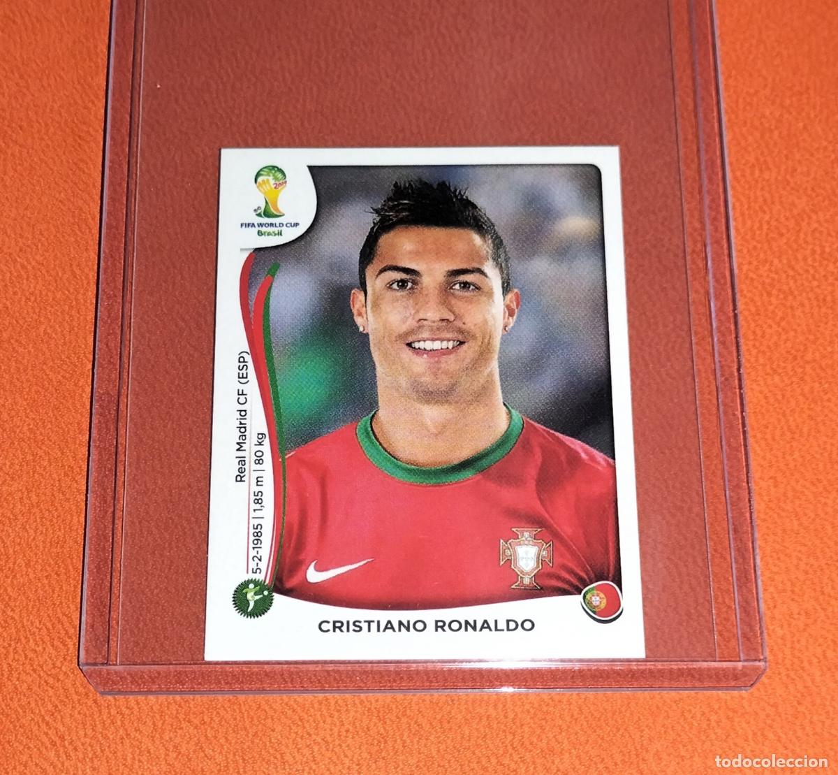 Cromos de F&uacute;tbol: 523 CRISTIANO RONALDO PORTUGAL STICKER MUNDIAL FUTBOL FIFA WORLD CUP BRASIL 2014 14 PANINI