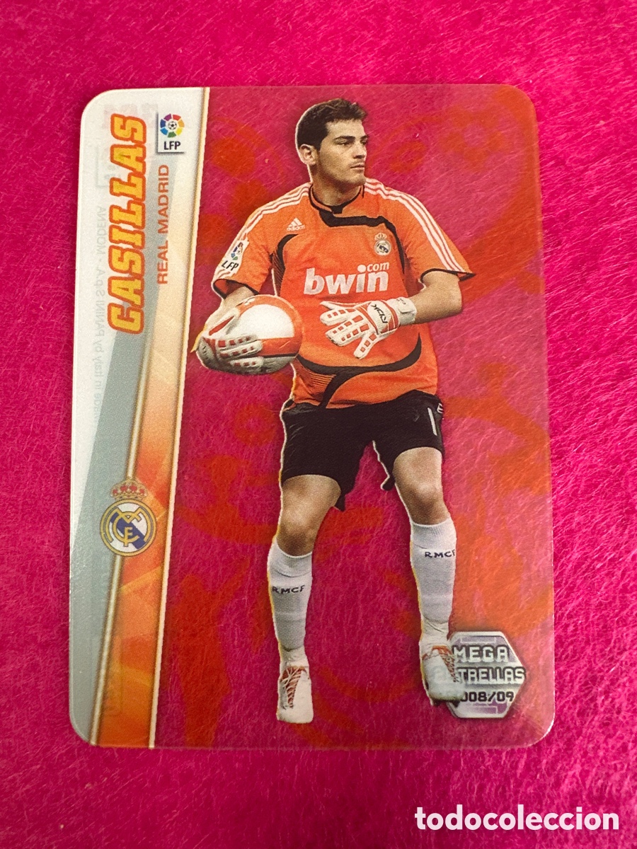 Cartes &agrave; collectionner de Football: 361 CASILLAS (R.MADRID) ULTRA CARD MEGAESTRELLAS MEGACRACKS 2008-2009 08 09 PANINI TRADING CARD