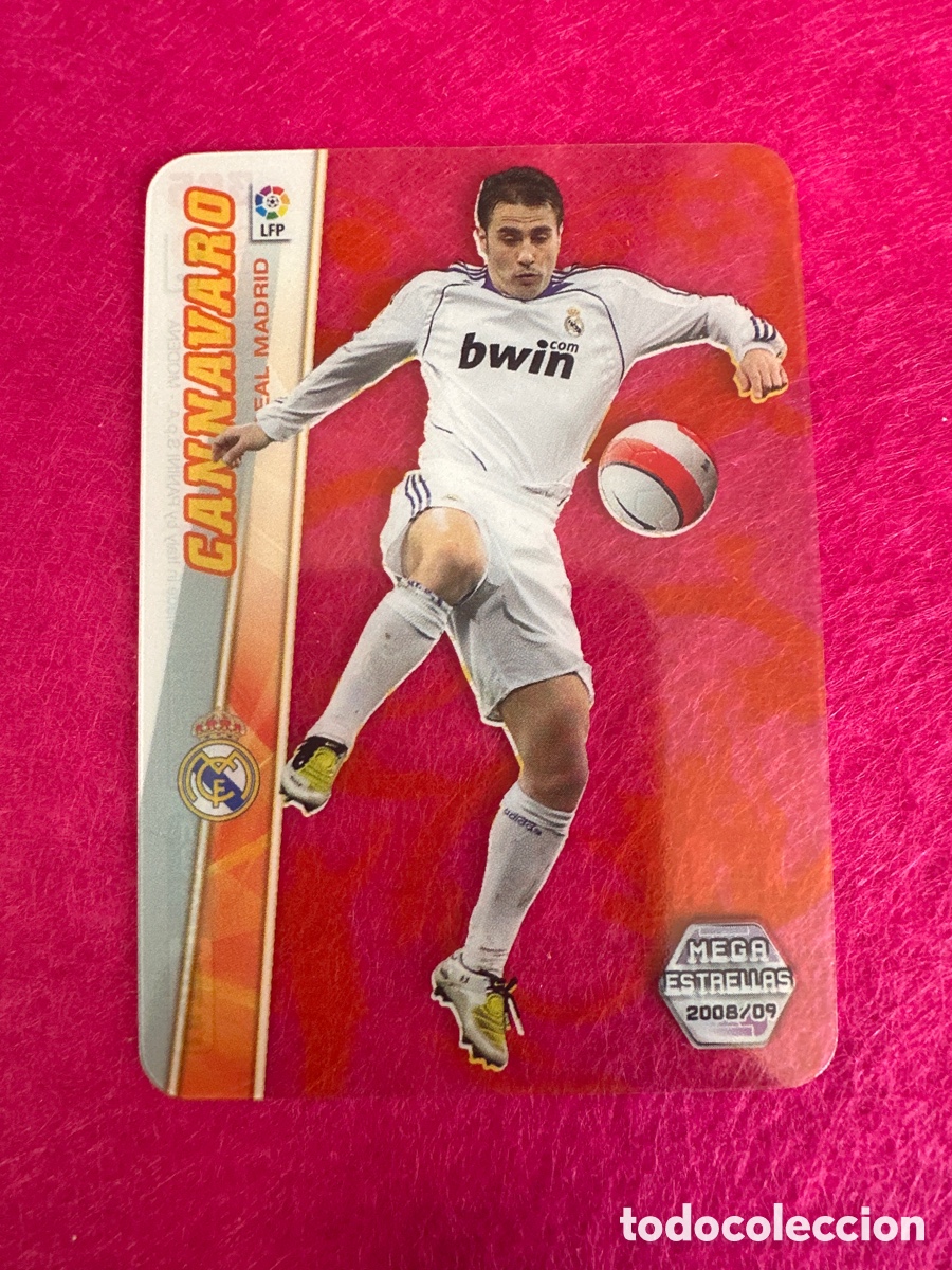 Cartes &agrave; collectionner de Football: 365 CANNAVARO (R.MADRID) ULTRA CARD MEGAESTRELLAS MEGACRACKS 2008-2009 08 09 PANINI TRADING CARD
