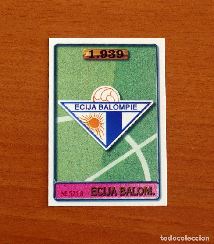 Cartes &agrave; collectionner de Football: Ecija -N&ordm; 523 A-B Escudo-Chesa -2&ordf; Divisi&oacute;n-Mundicromo Las Fichas de la Liga 1996-1997-96-97