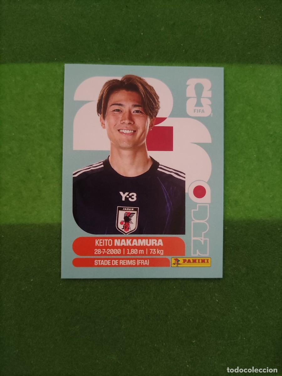 Cartes &agrave; collectionner de Football: Nakamura Jap&oacute;n JPN 15 Sticker Mundial 2026 FIFA World Cup / Sin pegar