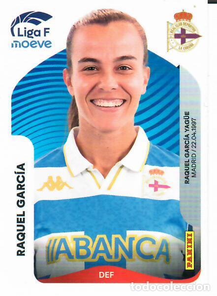 Cartes &agrave; collectionner de Football: CROMO PANINI LIGA FEMENINA F 2025-26 (25 - 26) - N&ordm; 128 - RAQUEL GARC&Iacute;A - DEPORTIVO ABANCA LA CORU&Ntilde;A