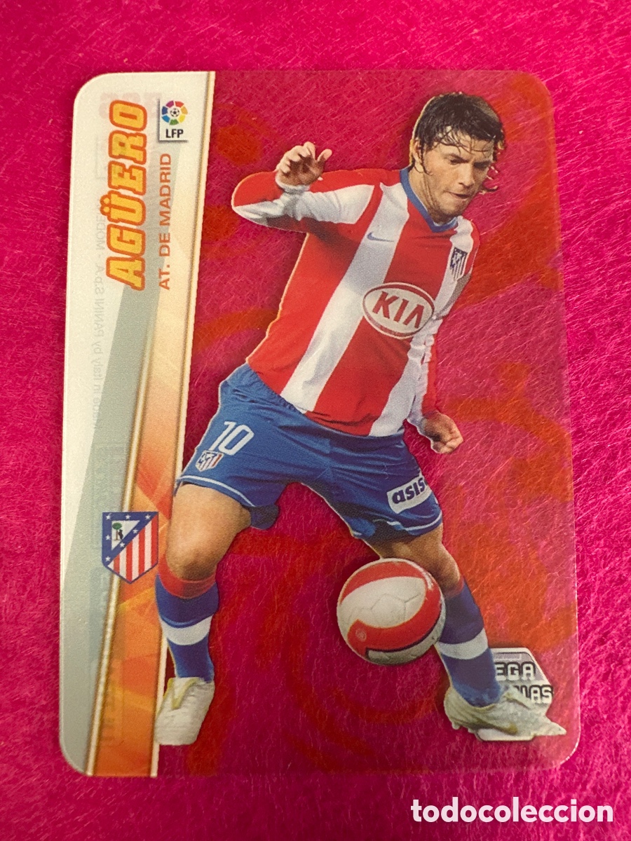 Cartes &agrave; collectionner de Football: 386 AG&Uuml;ERO (AT.MADRID) ULTRA CARD MEGAESTRELLAS MEGACRACKS 2008-2009 08 09 PANINI TRADING CARD