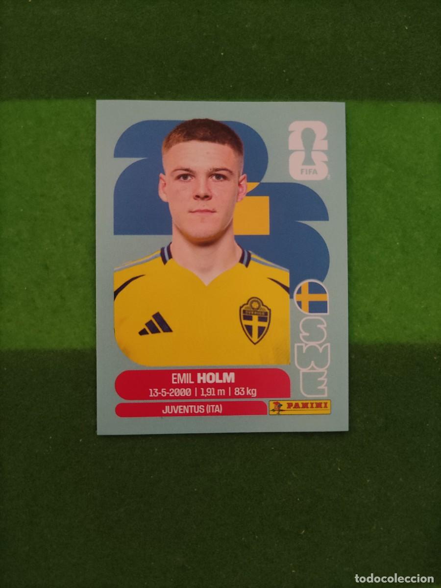Cromos de F&uacute;tbol: Holm Suecia SWE 5 Sticker Mundial 2026 FIFA World Cup / Sin pegar