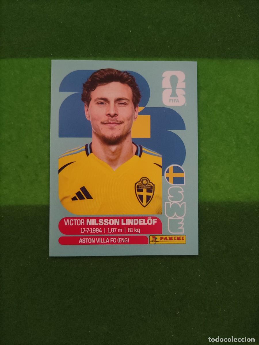 Cromos de F&uacute;tbol: Nilsson Lindel&ouml;f Suecia SWE 6 Sticker Mundial 2026 FIFA World Cup / Sin pegar
