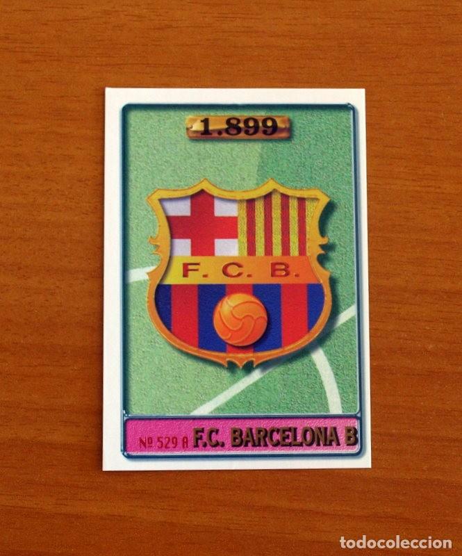 Cromos de F&uacute;tbol: Barcelola -N&ordm; 528 A-B Escudo-Suffo -2&ordf; Divisi&oacute;n-Mundicromo Las Fichas de la Liga 1996-1997-96-97