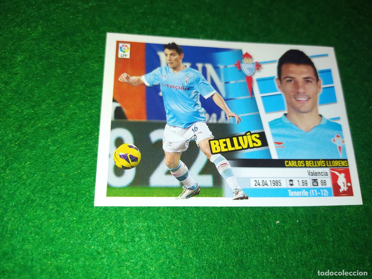 Cromos de F&uacute;tbol: LIGA ESTE 2013 2014 13/14 NUEVO SIN PEGAR CELTA DE VIGO N&ordm; 7 B BELLVIS