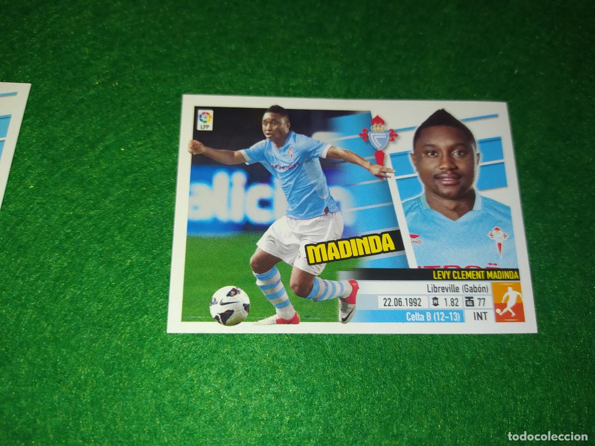 Cromos de F&uacute;tbol: LIGA ESTE 2013 2014 13/14 NUEVO SIN PEGAR CELTA DE VIGO N&ordm; 10 MADINDA
