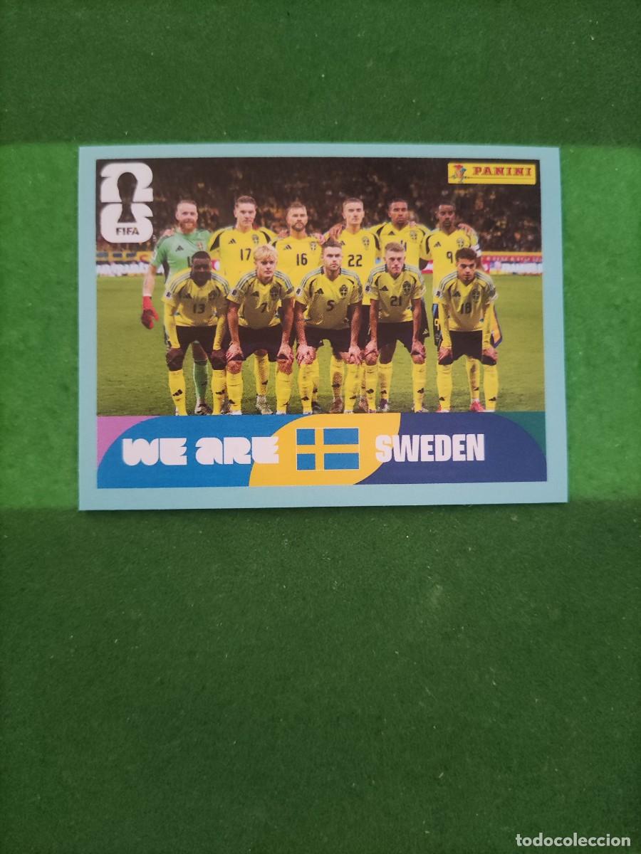 Cromos de F&uacute;tbol: We are Suecia SWE 13 Sticker Mundial 2026 FIFA World Cup / Sin pegar