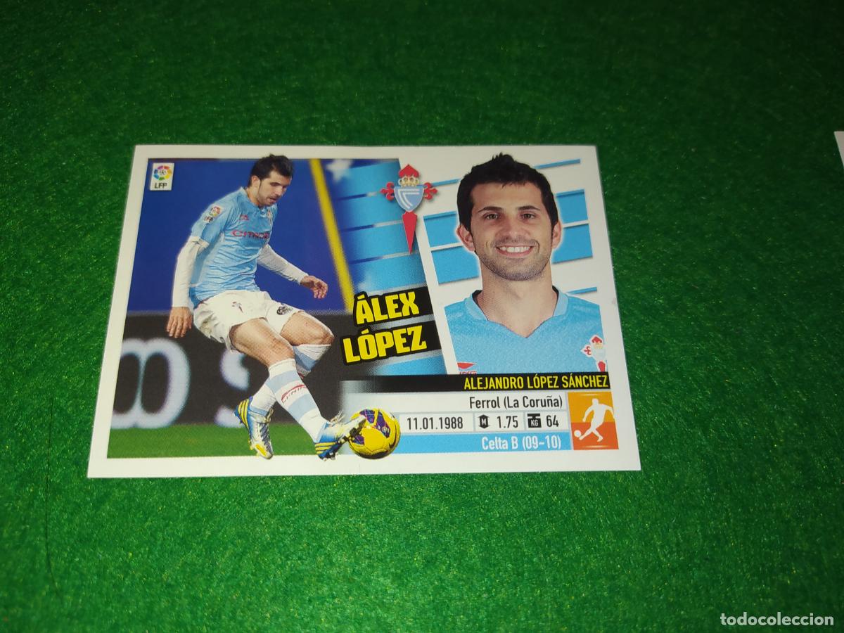 Cromos de F&uacute;tbol: LIGA ESTE 2013 2014 13/14 NUEVO SIN PEGAR CELTA DE VIGO N&ordm; 11 ALEX LOPEZ