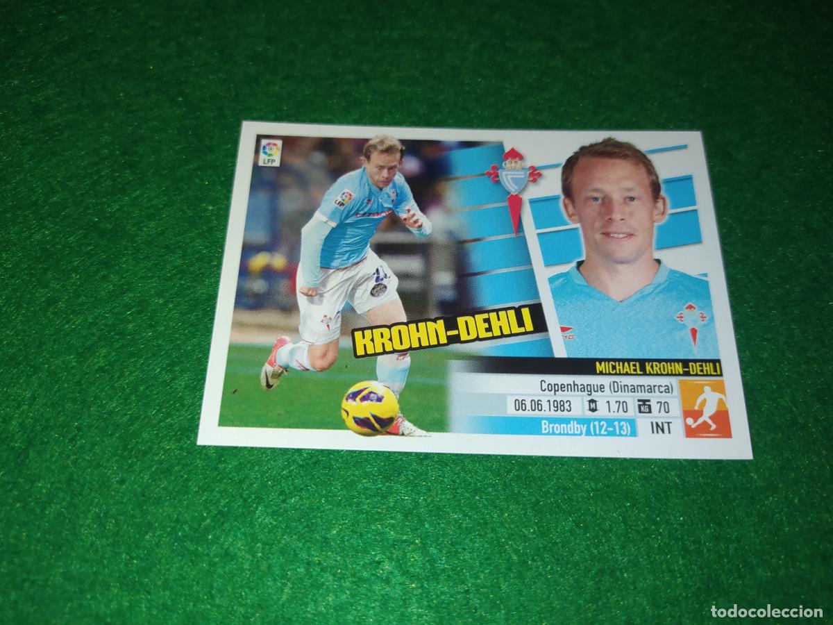 Cromos de F&uacute;tbol: LIGA ESTE 2013 2014 13/14 NUEVO SIN PEGAR CELTA DE VIGO N&ordm; 13 KROHN-DELHI
