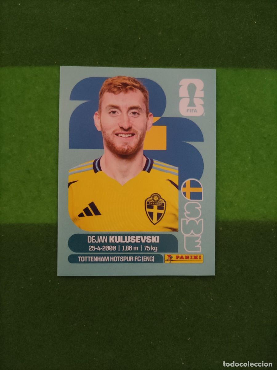 Cromos de F&uacute;tbol: Kulusevski Suecia SWE 17 Sticker Mundial 2026 FIFA World Cup / Sin pegar