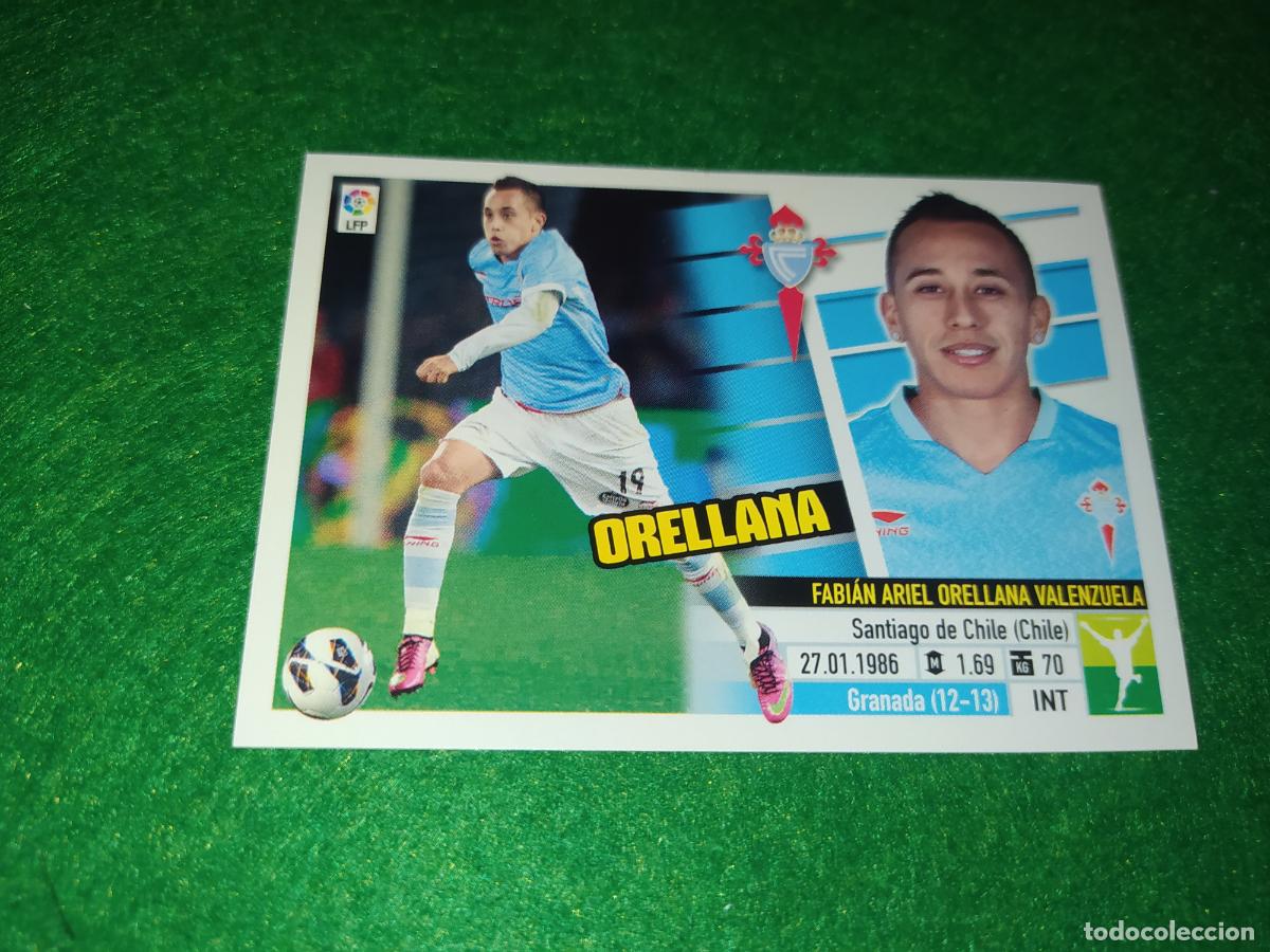 Cromos de F&uacute;tbol: LIGA ESTE 2013 2014 13/14 NUEVO SIN PEGAR CELTA DE VIGO N&ordm; 14 ORELLANA
