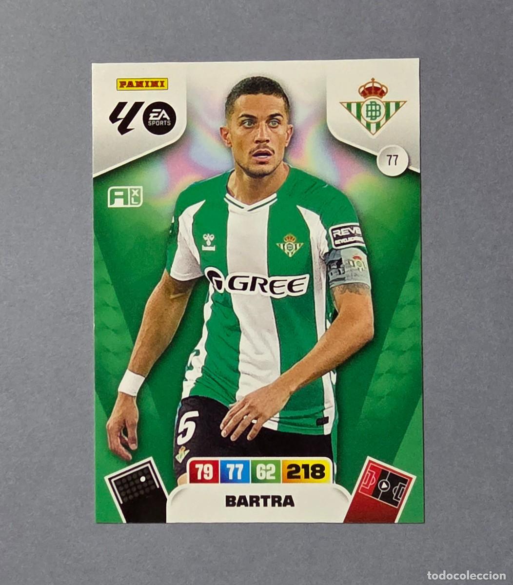 Cromos de F&uacute;tbol: 77 BARTRA - BETIS - ADRENALYN XL 2025-26 - 25/26 (NUEVO)