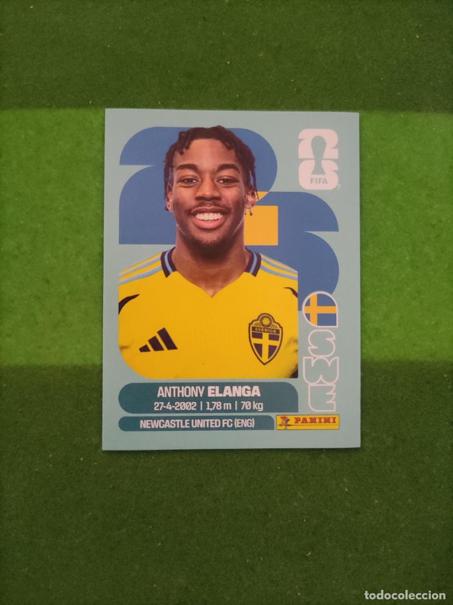 Cromos de Futebol: Elanga Suecia SWE 18 Sticker Mundial 2026 FIFA World Cup / Sin pegar