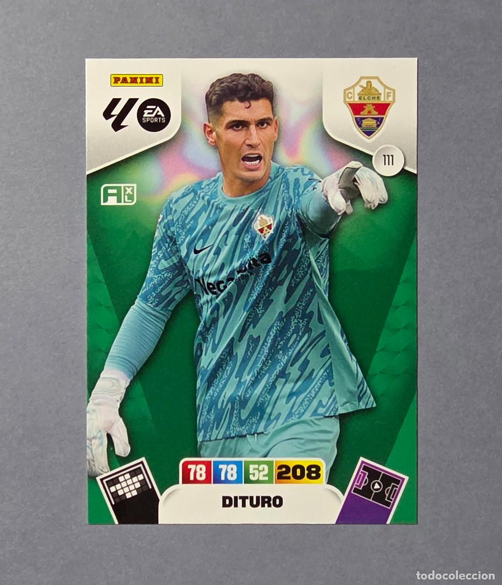Football Stickers: 111 DITURO - ELCHE - ADRENALYN XL 2025-26 - 25/26 (NUEVO)