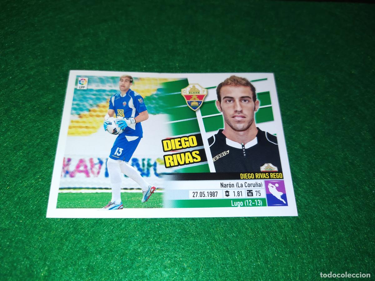 Cromos de Futebol: LIGA ESTE 2013 2014 13/14 NUEVO SIN PEGAR ELCHE N&ordm; 2 DIEGO RIVAS