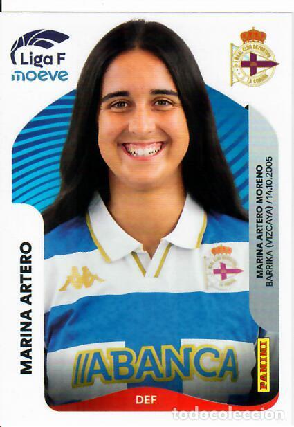 Cromos de Futebol: CROMO PANINI LIGA FEMENINA F 2025-26 (25 - 26) - N&ordm; 131 A - MARINA ARTERO - DVO ABANCA LA CORU&Ntilde;A