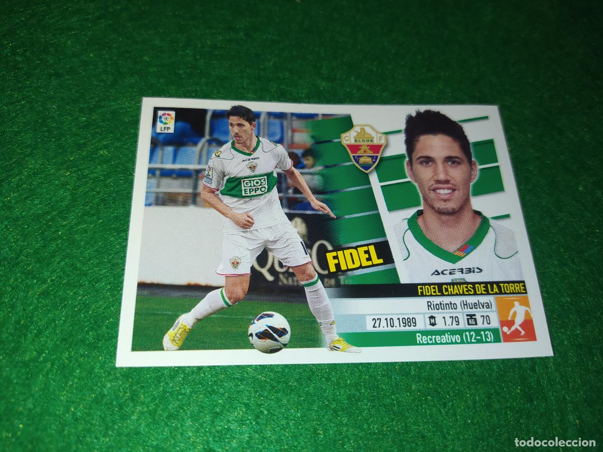 Cromos de Futebol: LIGA ESTE 2013 2014 13/14 NUEVO SIN PEGAR ELCHE N&ordm; 11 A FIDEL