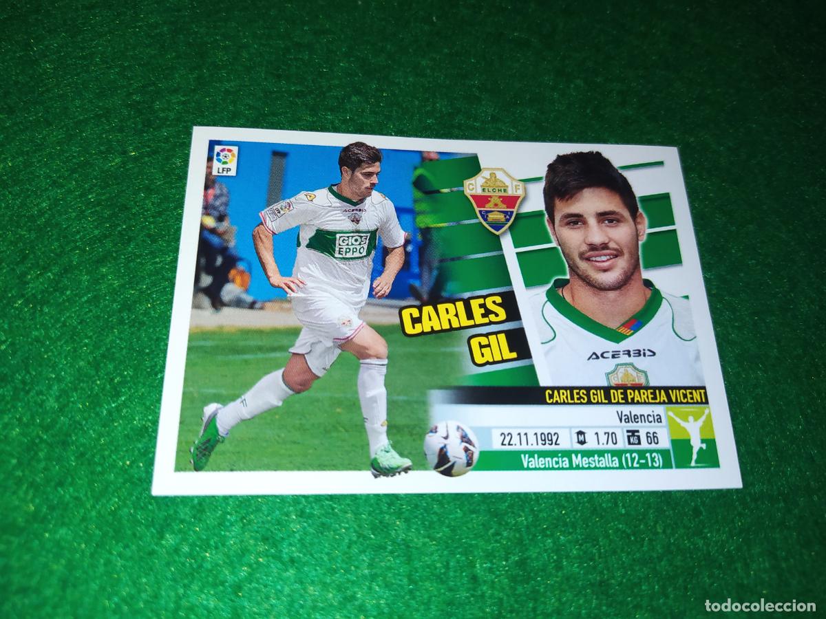 Cromos de Futebol: LIGA ESTE 2013 2014 13/14 NUEVO SIN PEGAR ELCHE N&ordm; 13 A CARLES GIL