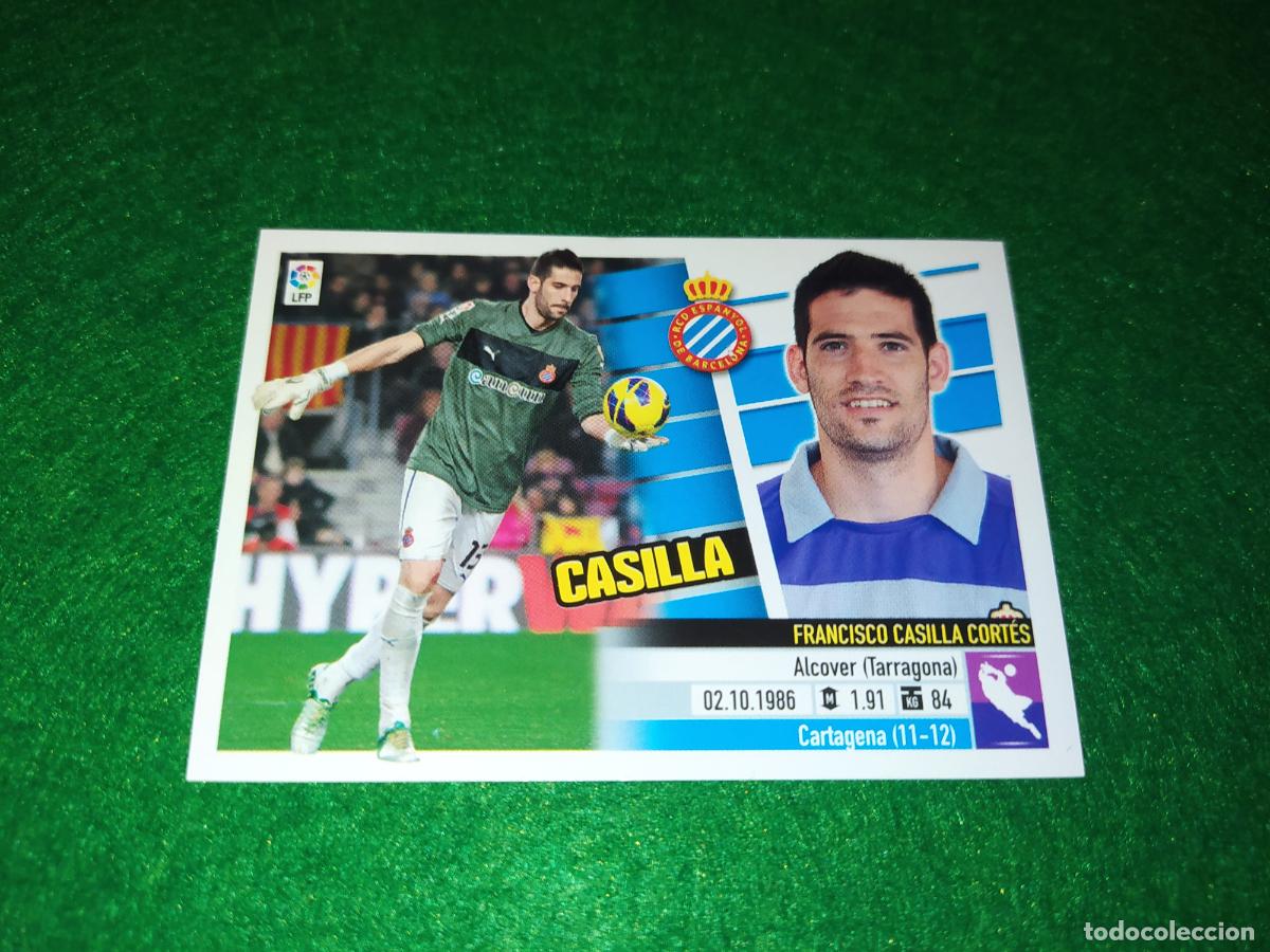 Cromos de F&uacute;tbol: LIGA ESTE 2013 2014 13/14 NUEVO SIN PEGAR ESPANYOL N&ordm; 1 CASILLA
