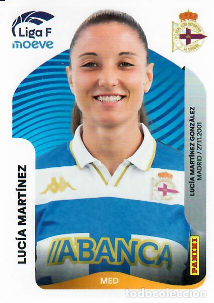 Cromos de F&uacute;tbol: CROMO PANINI LIGA FEMENINA F 2025-26 (25 - 26) - N&ordm; 132 - LUC&Iacute;A MART&Iacute;NEZ - DVO ABANCA LA CORU&Ntilde;A