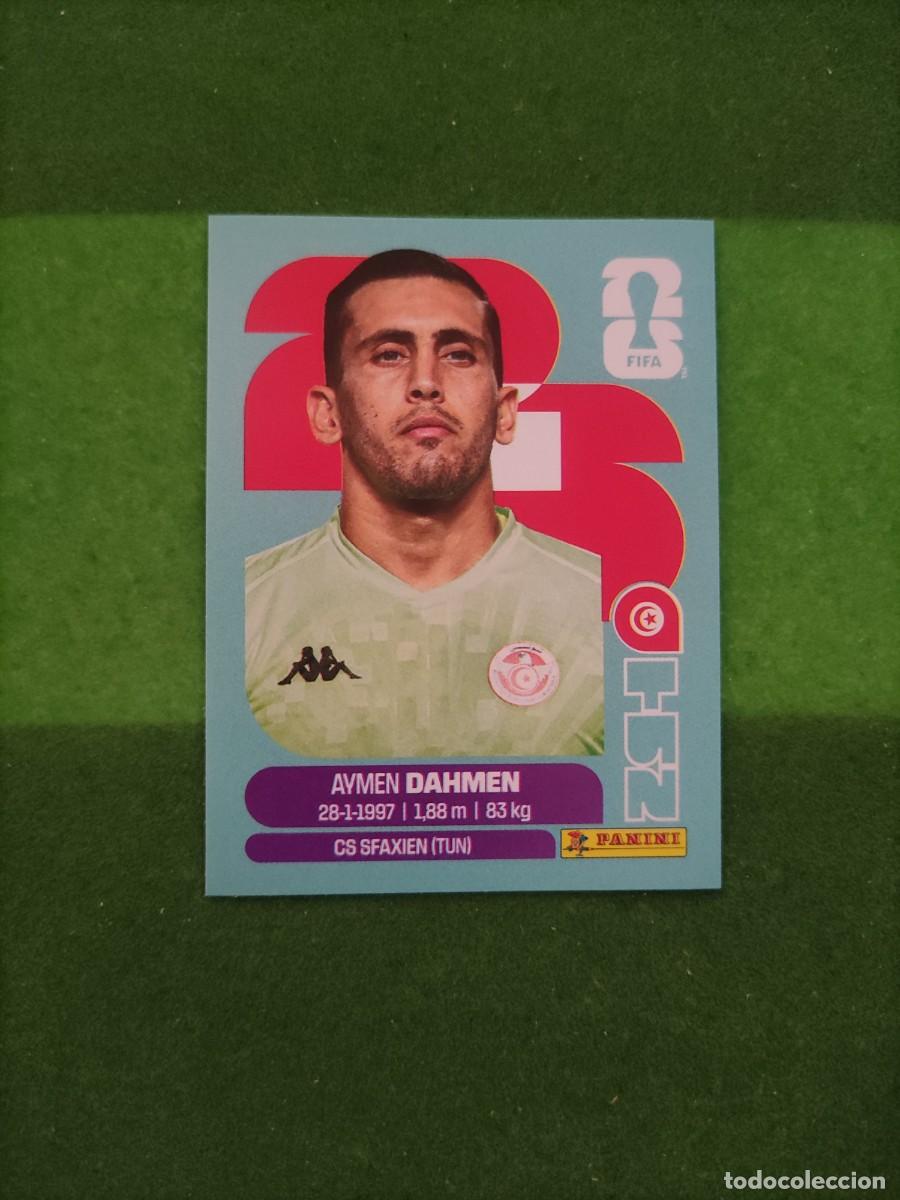 Cromos de F&uacute;tbol: Dahmen T&uacute;nez TUN 3 Sticker Mundial 2026 FIFA World Cup / Sin pegar