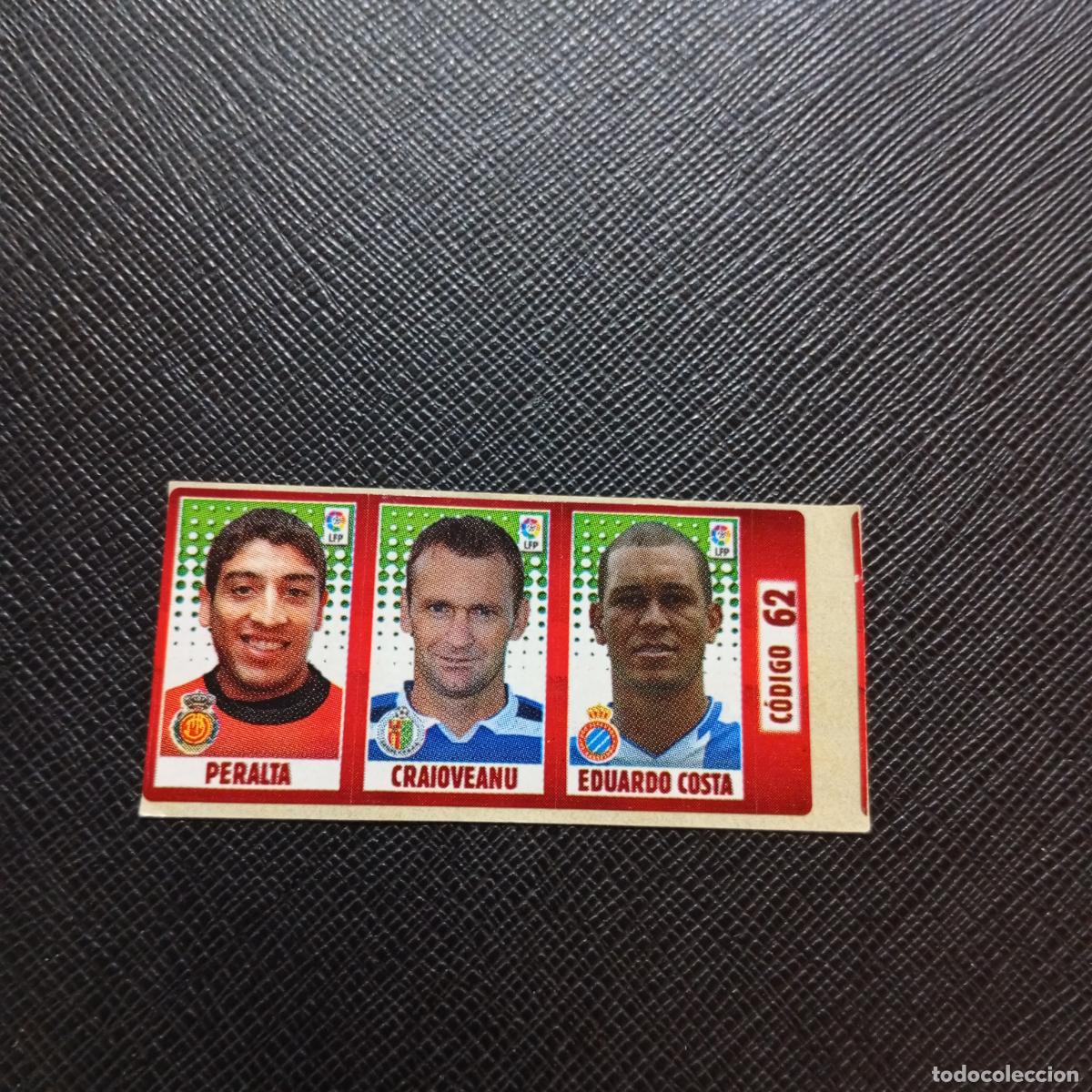 Cromos de F&uacute;tbol: CODIGO 62 PERALTA CRAIOVEANU EDUARDO COS CHICLE LIGA DE LAS ESTRELLAS 2005 2006 SIN PEGAR - A77 PG21