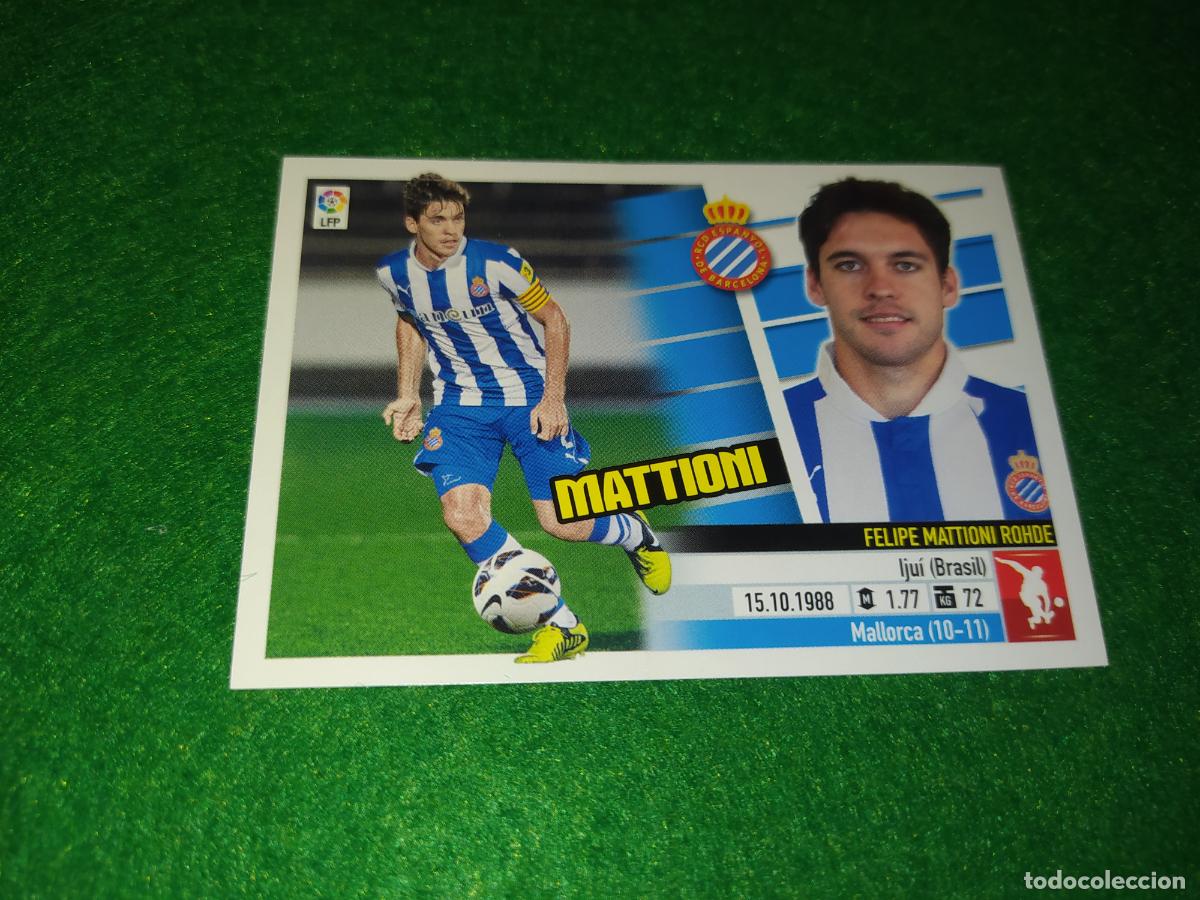 Cromos de F&uacute;tbol: LIGA ESTE 2013 2014 13/14 NUEVO SIN PEGAR ESPANYOL N&ordm; 3 B MATTIONI