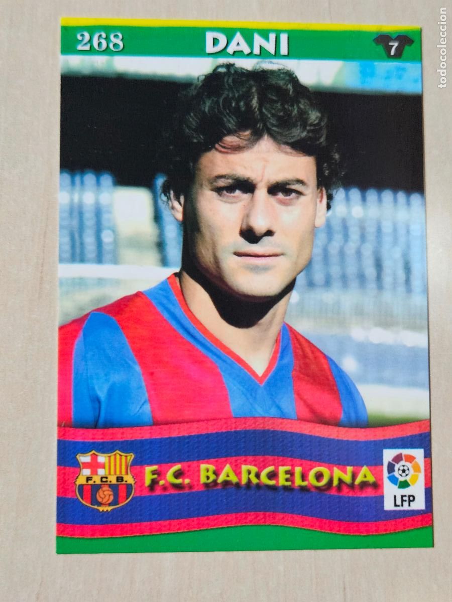 Cromos de F&uacute;tbol: FICHA N&ordm; 268 DANI - MUNDICROMO LIGA TOP 2003 - BARCELONA