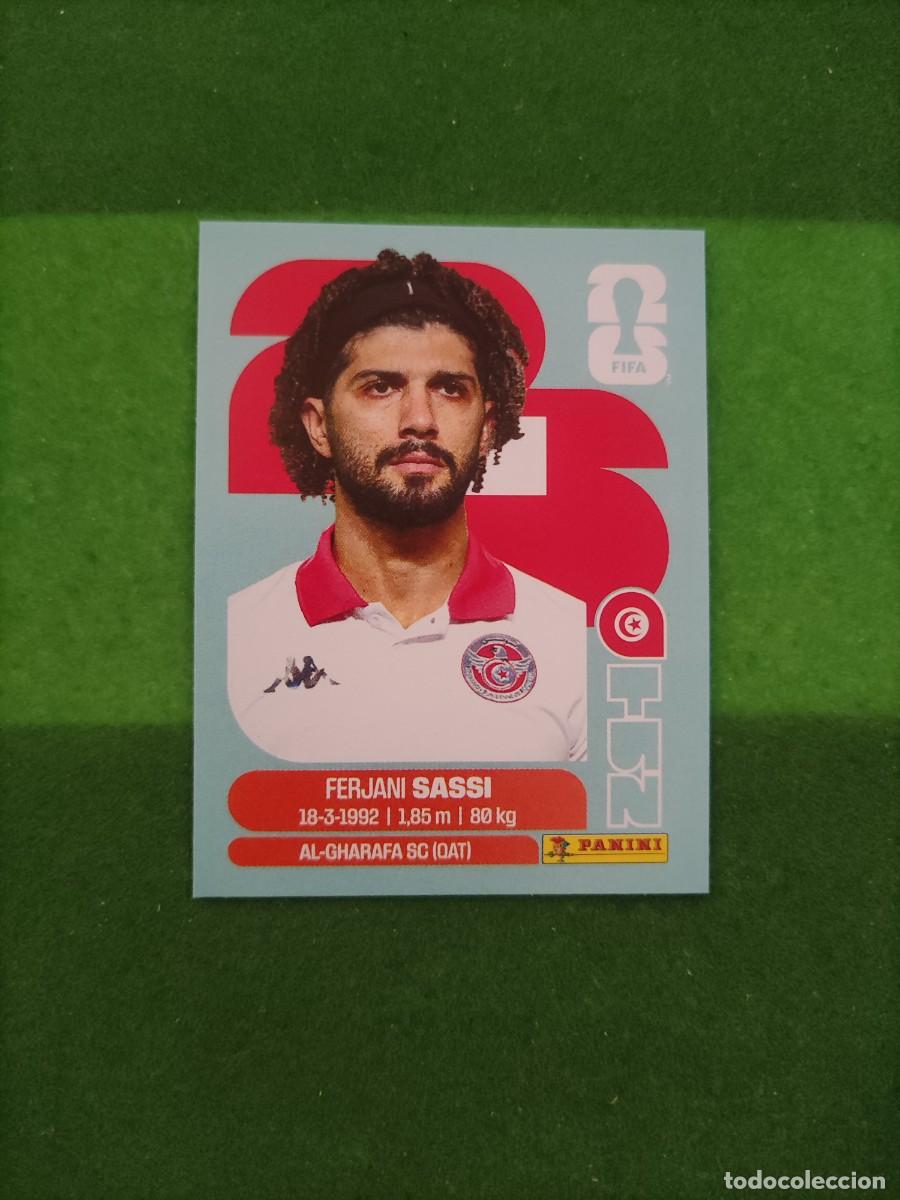 Cromos de F&uacute;tbol: Sassi T&uacute;nez TUN 11 Sticker Mundial 2026 FIFA World Cup / Sin pegar
