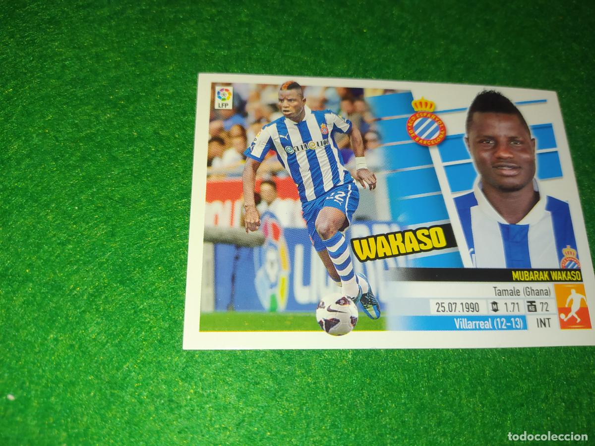 Cromos de F&uacute;tbol: LIGA ESTE 2013 2014 13/14 NUEVO SIN PEGAR ESPANYOL N&ordm; 10 WAKASO