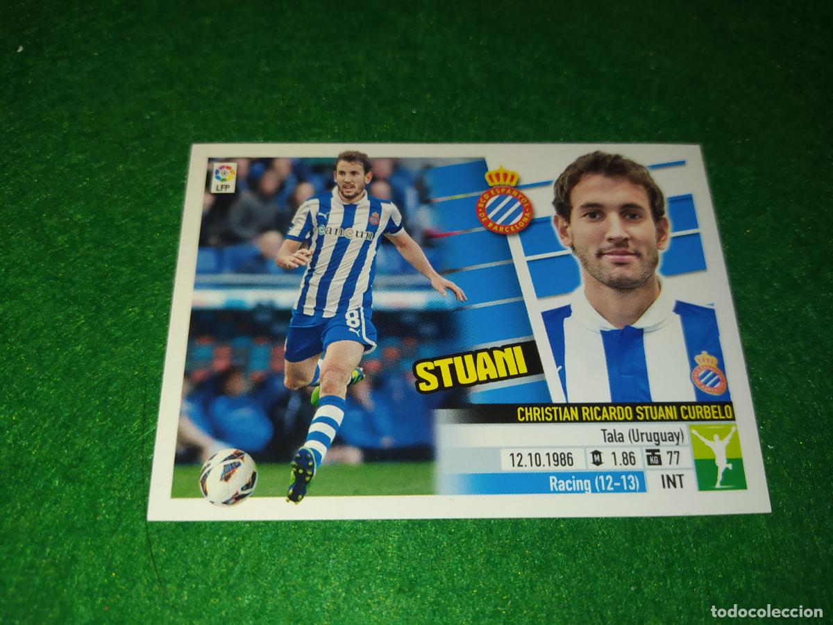Cartes &agrave; collectionner de Football: LIGA ESTE 2013 2014 13/14 NUEVO SIN PEGAR ESPANYOL N&ordm; 15 STUANI