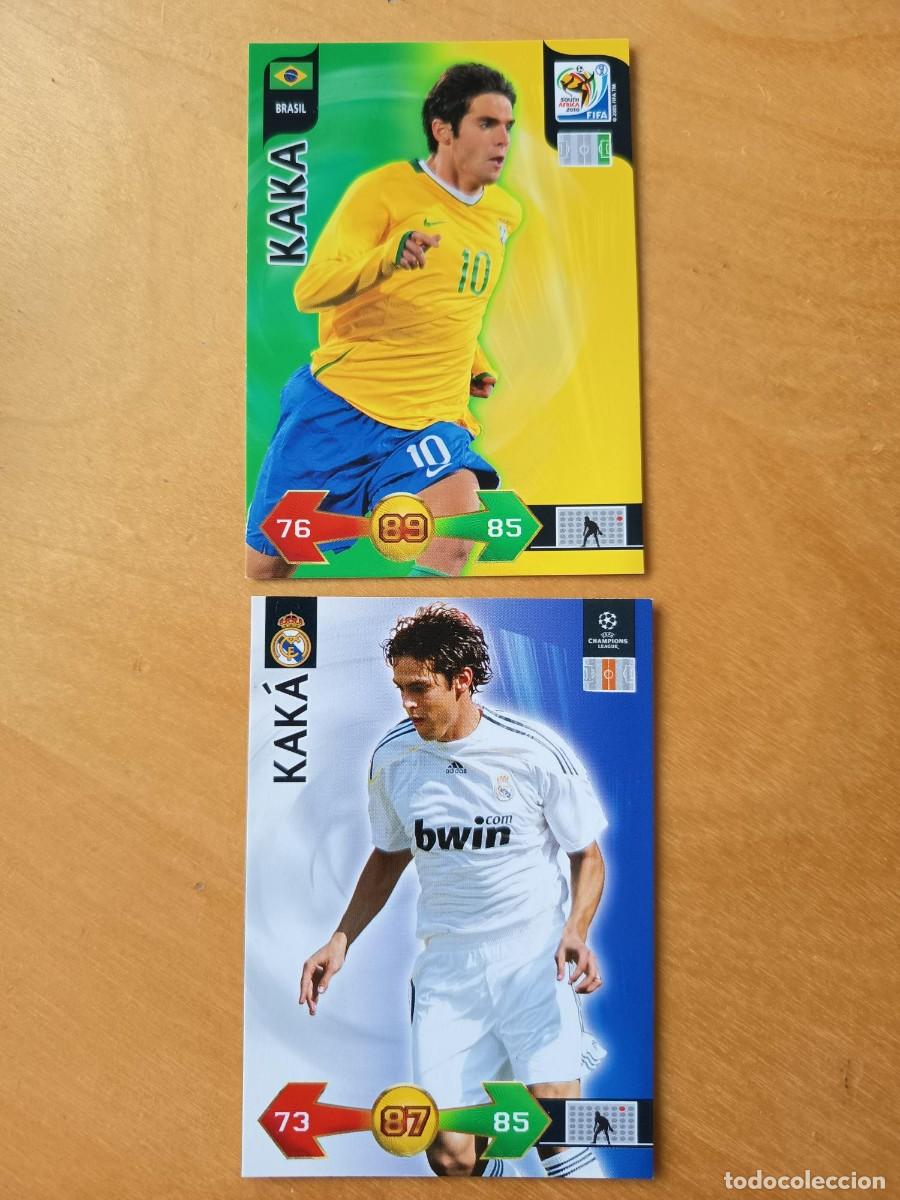 Cartes &agrave; collectionner de Football: KAKA PANINI CHAMPIONS SUPERSTRIKES Y ADRENALYN MUNDIAL 2010