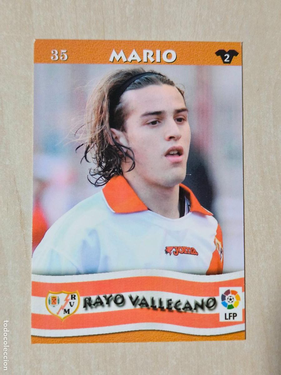 Cartes &agrave; collectionner de Football: FICHA N&ordm; 35 MARIO - MUNDICROMO LIGA TOP 2003 - RAYO VALLECANO