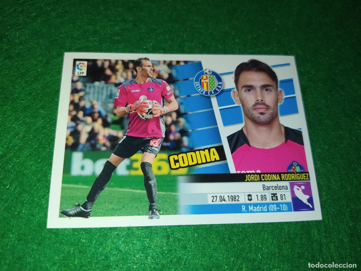 Cromos de F&uacute;tbol: LIGA ESTE 2013 2014 13/14 NUEVO SIN PEGAR GETAFE N&ordm; 2 CODINA