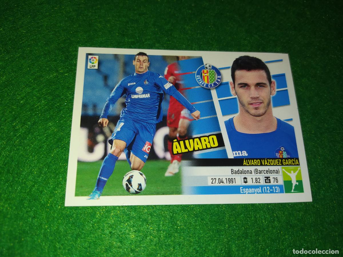 Cromos de F&uacute;tbol: LIGA ESTE 2013 2014 13/14 NUEVO SIN PEGAR GETAFE N&ordm; 16 A ALVARO