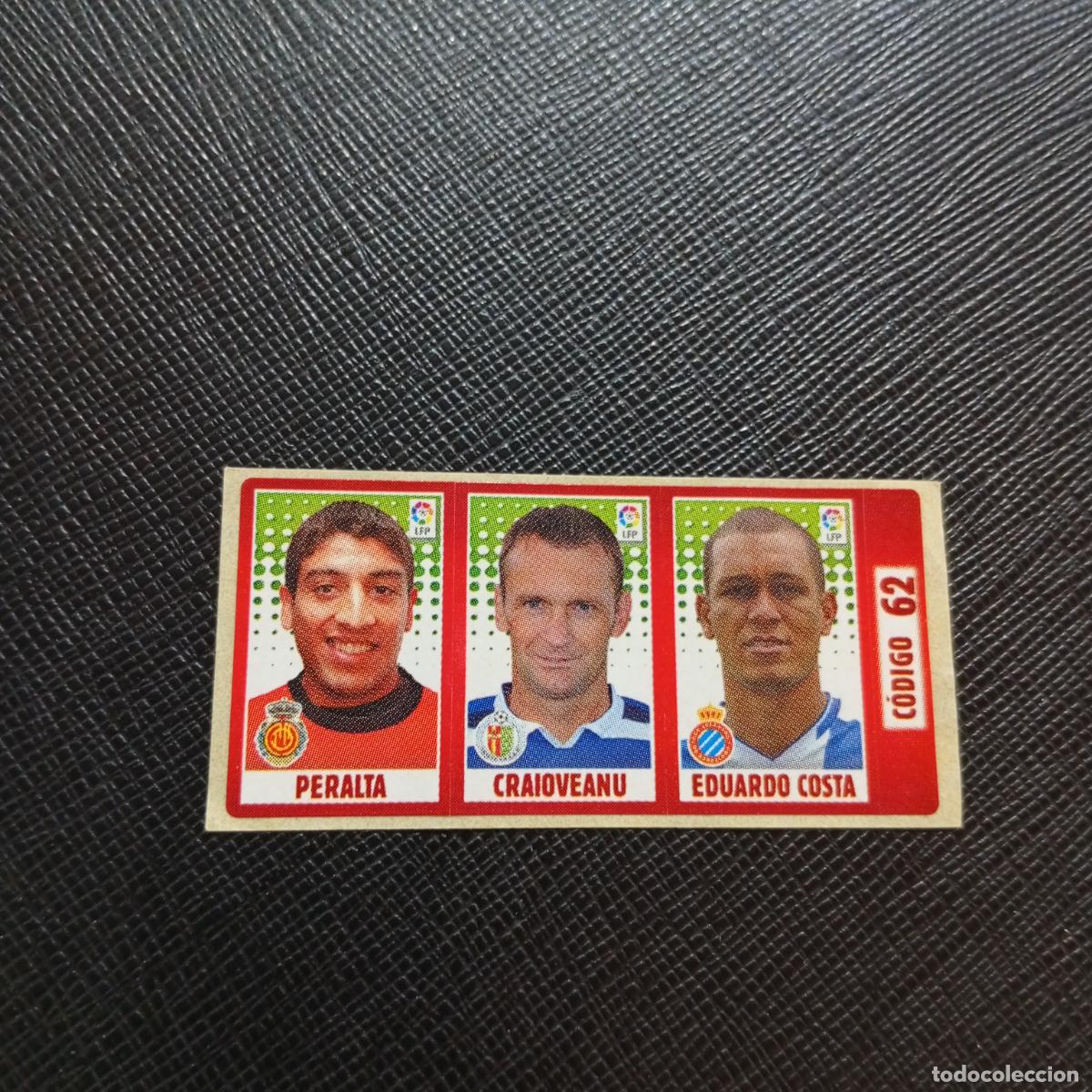 Cromos de F&uacute;tbol: CODIGO 62 PERALTA CRAIOVEANU EDUARDO COS CHICLE LIGA DE LAS ESTRELLAS 2005 2006 SIN PEGAR - A77 PG24