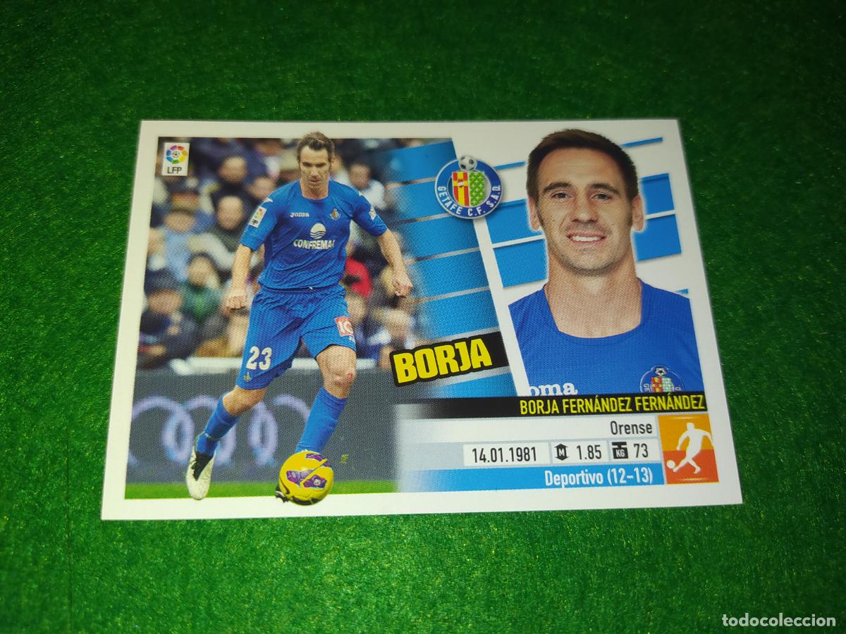 Cromos de F&uacute;tbol: LIGA ESTE 2013 2014 13/14 NUEVO SIN PEGAR GETAFE N&ordm; 9 BORJA