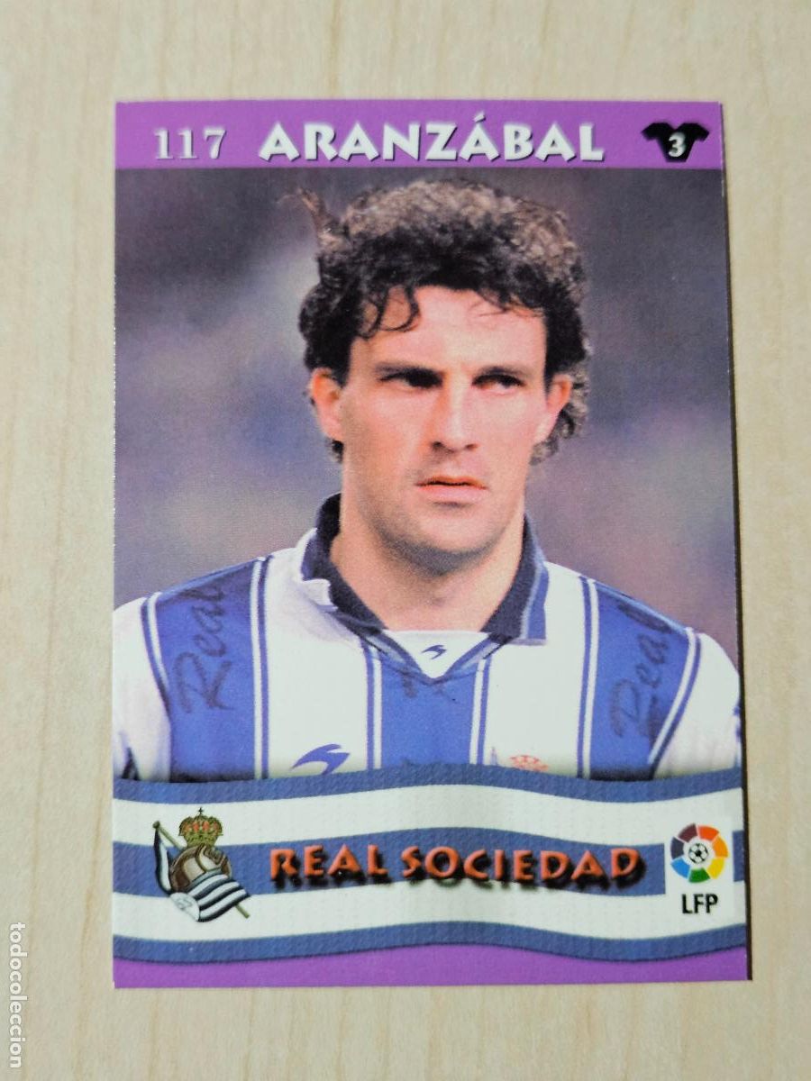 Cromos de F&uacute;tbol: FICHA N&ordm; 117 ARANZABAL - MUNDICROMO LIGA TOP 2003 - REAL SOCIEDAD