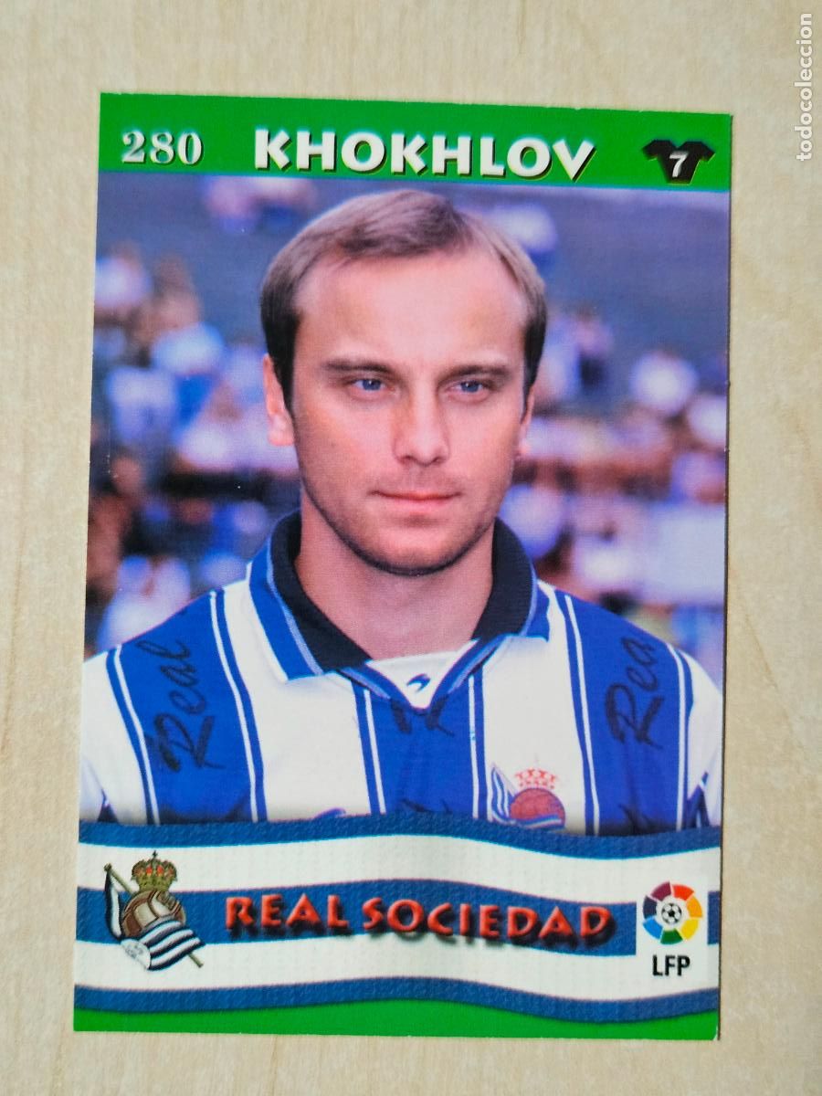 Cromos de F&uacute;tbol: FICHA N&ordm; 280 KHOKHLOV - MUNDICROMO LIGA TOP 2003 - REAL SOCIEDAD