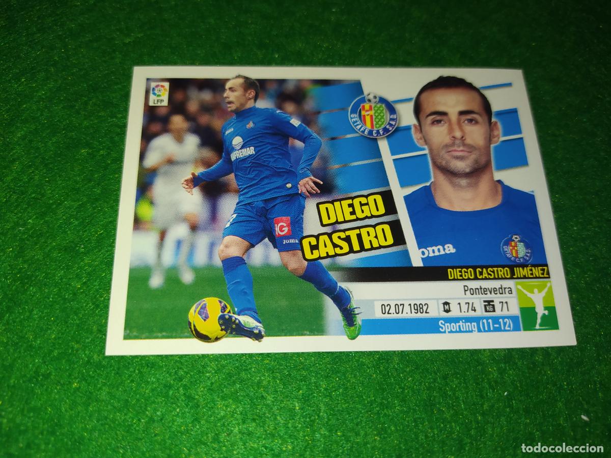 Cromos de F&uacute;tbol: LIGA ESTE 2013 2014 13/14 NUEVO SIN PEGAR GETAFE N&ordm; 14 DIEGO CASTRO