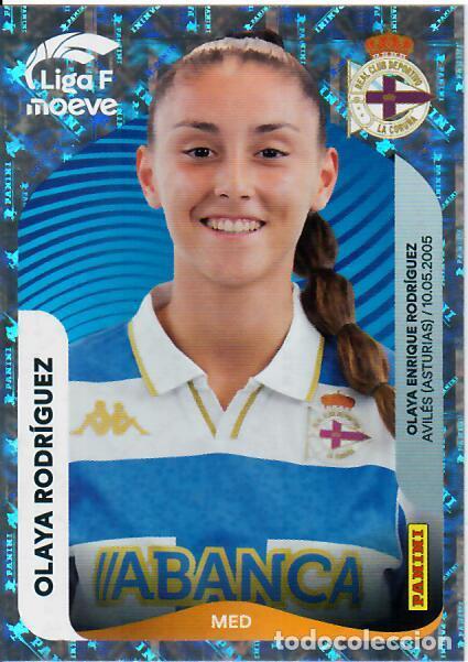 Cartes &agrave; collectionner de Football: CROMO PANINI LIGA FEMENINA F 2025-26 (25 - 26) - N&ordm; 135 - OLAYA RODR&Iacute;GUEZ - DVO ABANCA LA CORU&Ntilde;A