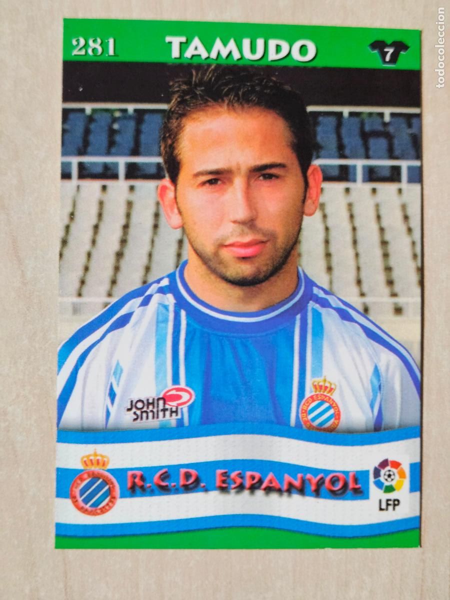 Cartes &agrave; collectionner de Football: FICHA N&ordm; 281 TAMUDO - MUNDICROMO LIGA TOP 2003 - ESPANYOL