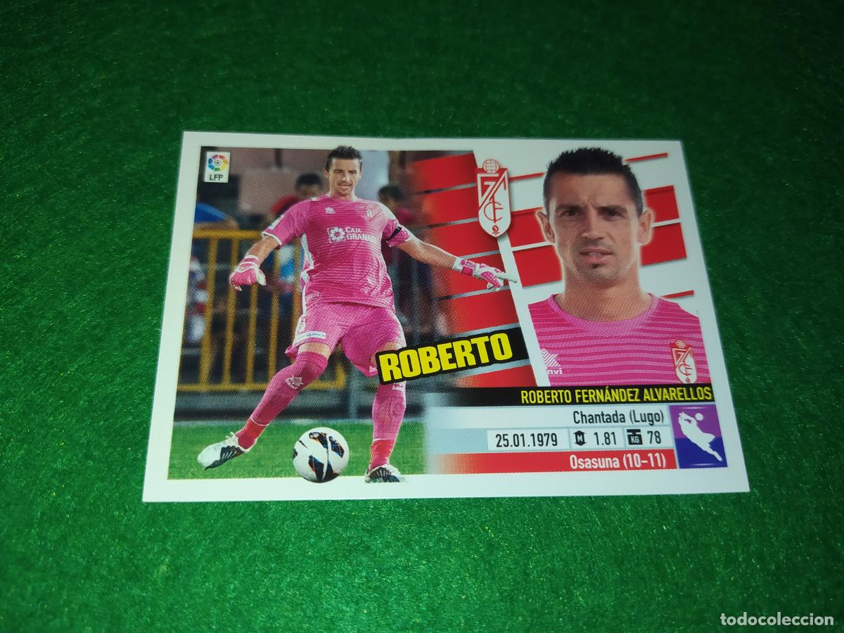 Cartes &agrave; collectionner de Football: LIGA ESTE 2013 2014 13/14 NUEVO SIN PEGAR GRANADA N&ordm; 1 ROBERTO